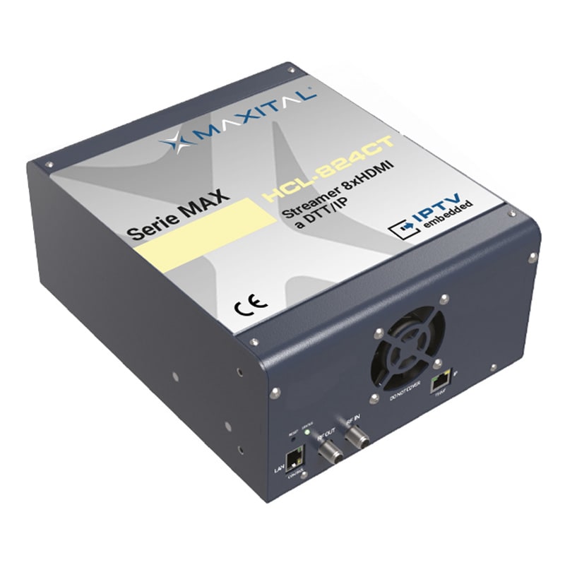 FTE MAXIMAL - HCL-824CT ENCODER HDMI 8X4 A DVB-T + IP