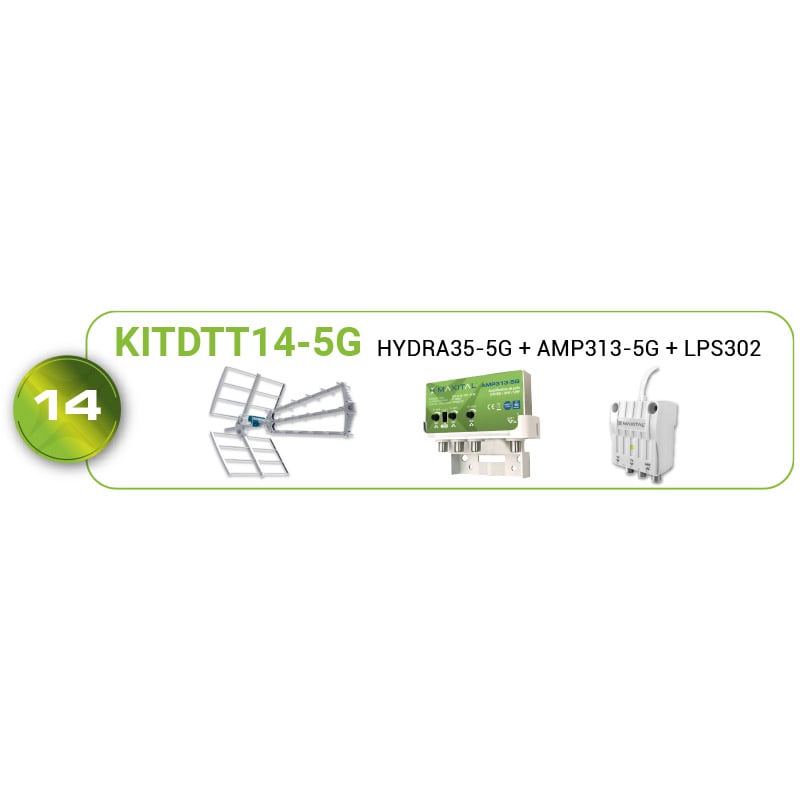 FTE MAXIMAL - KITDTT14-5G 2 HYDRA35-5G+AMP313-5G+LPS30