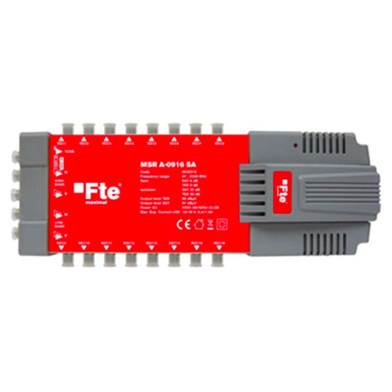 FTE MAXIMAL - MSRA0916SA MULTISWITCH RAD. 9 ING. 16 US