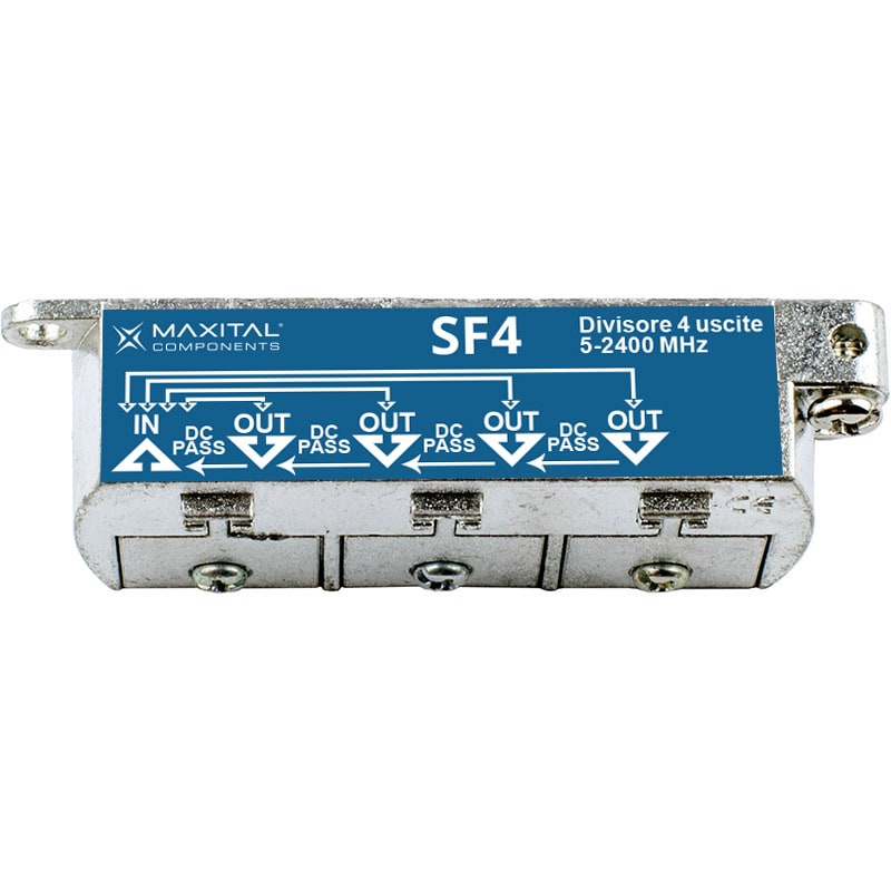 FTE MAXIMAL - SF4 DIVISORE PLUG IN 4 VIE 5-2400MHZ-CC