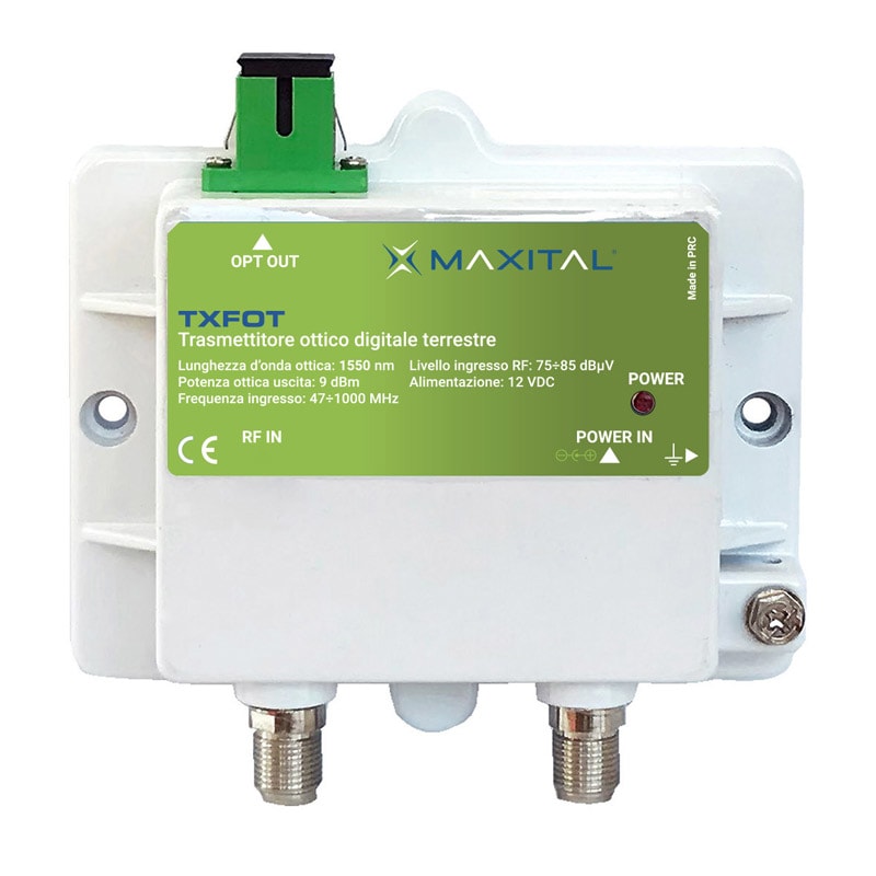 FTE MAXIMAL - TXFOT TRASMETTITORE OTTICO RF TV-DTT