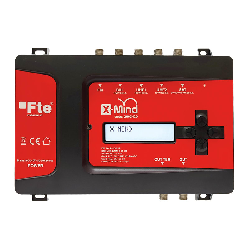 FTE MAXIMAL - X-MIND CENTRALE TV 32 FILTRI PROG. 5 ING