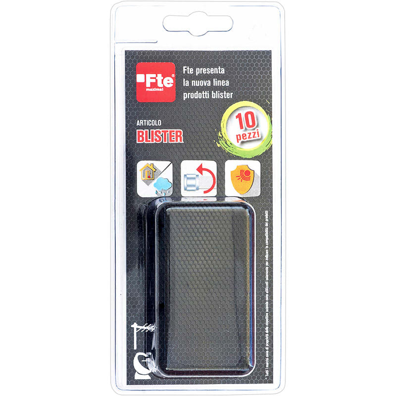 FTE MAXIMAL - BLISTER 10 CONN. F-VITE CF125COAX 6,8 MM CF125B