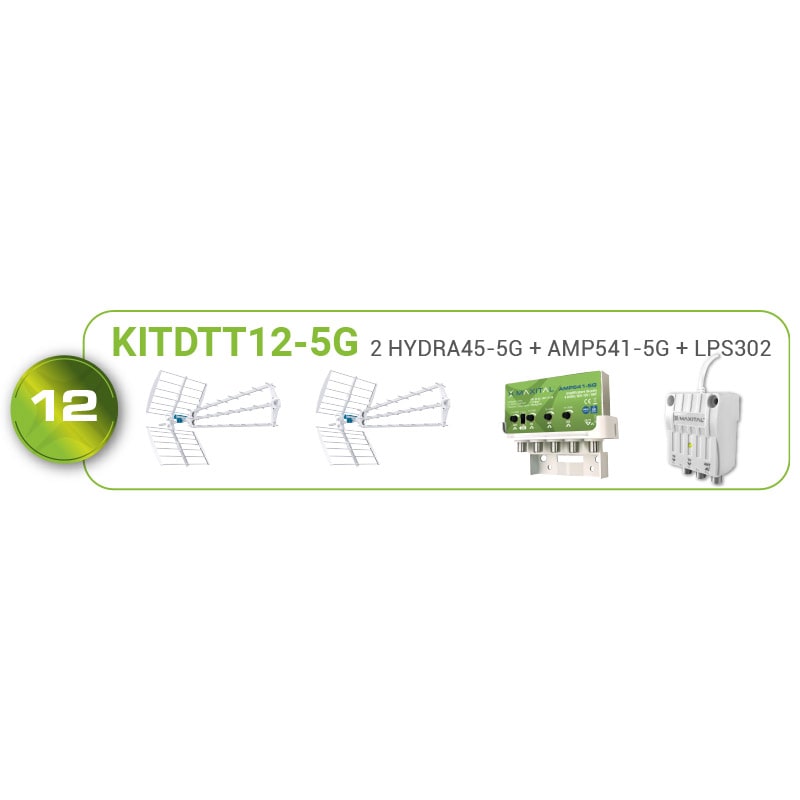 FTE MAXIMAL - KITDTT12-5G 2 HYDRA45-5G+AMP541-5G+LPS30 KITDTT12-5G