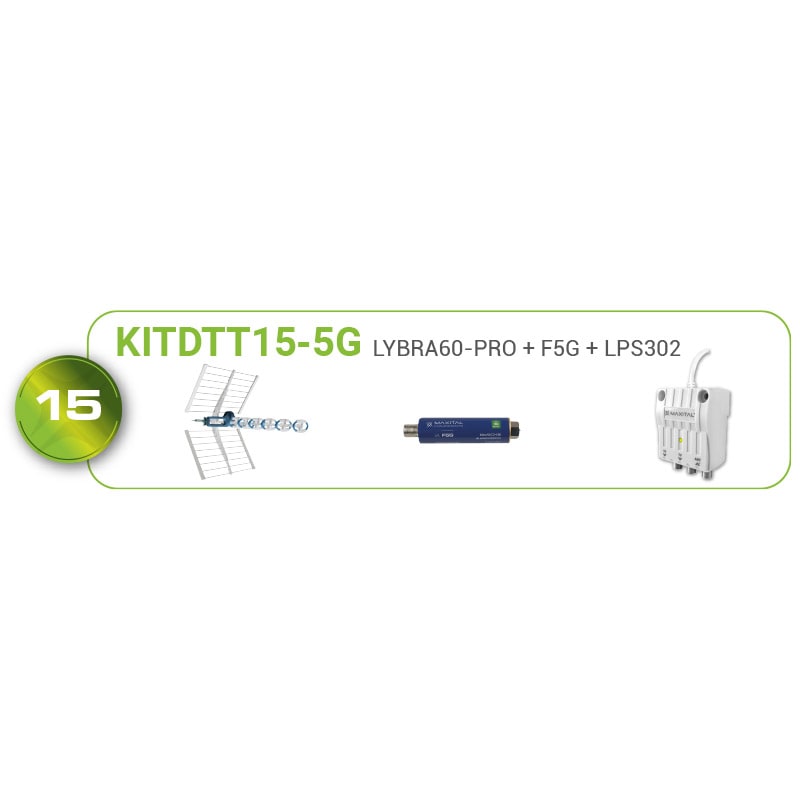FTE MAXIMAL - KITDTT15-5G LYBRA60-PRO+F5G+LPS302 KITDTT15-5G