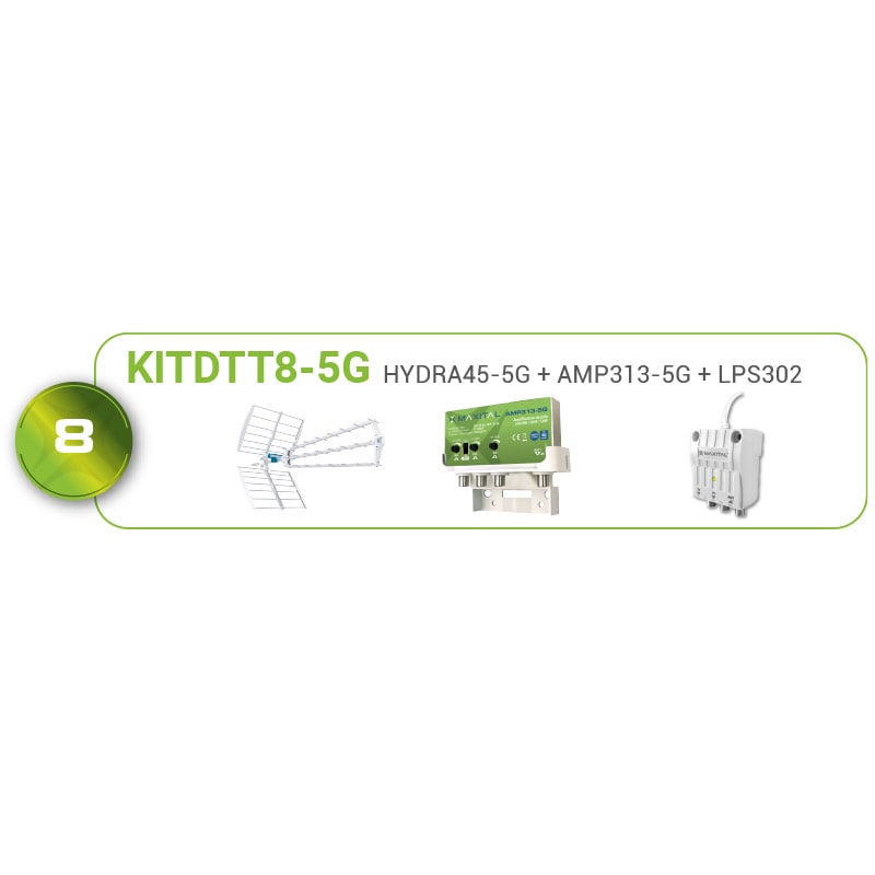 FTE MAXIMAL - KITDTT8-5G HYDRA45-5G+AMP313-5G+LPS302
