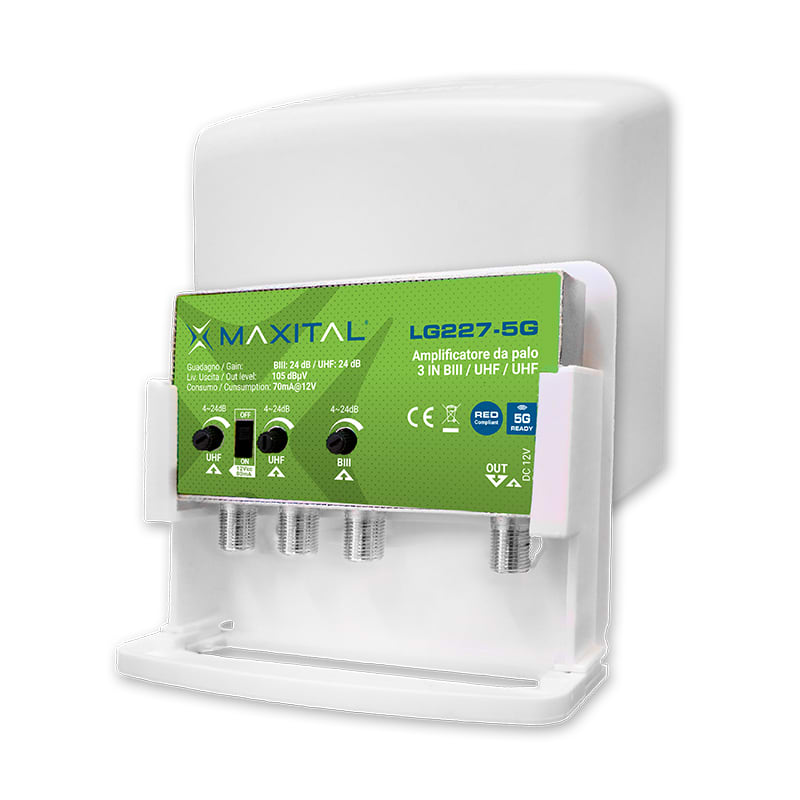 FTE MAXIMAL - LG227-5G AMP. PALO 3 IN. BIII/2UHF G.24D