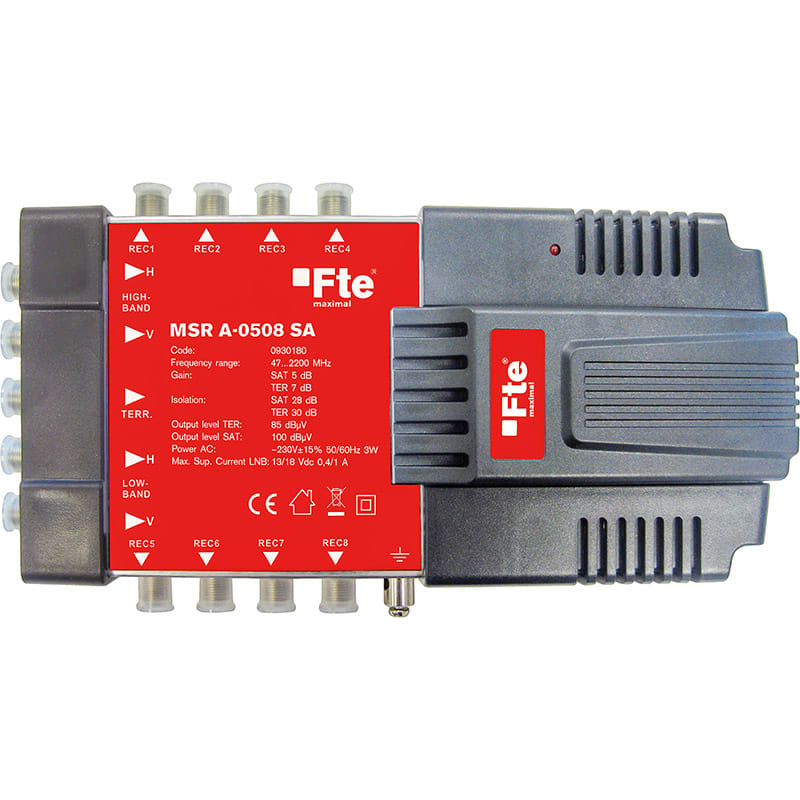 FTE MAXIMAL - MSRA0508 MULTISWITCH RADIALE 5 ING. 8 U