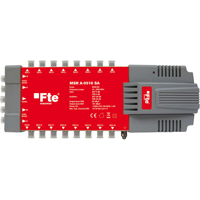 FTE MAXIMAL - MSRA0516 MULTISWITCH RADIALE 5 ING. 16 U