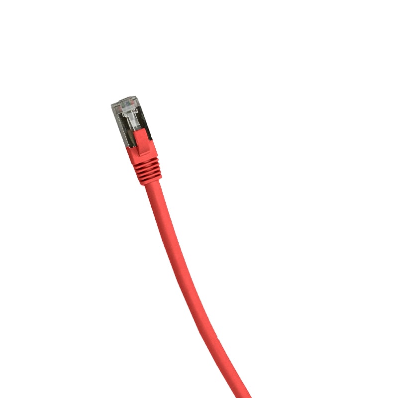 FTE MAXIMAL - PC6F010LRE BRETELLA F/UTP CAT6 1MT ROSSA