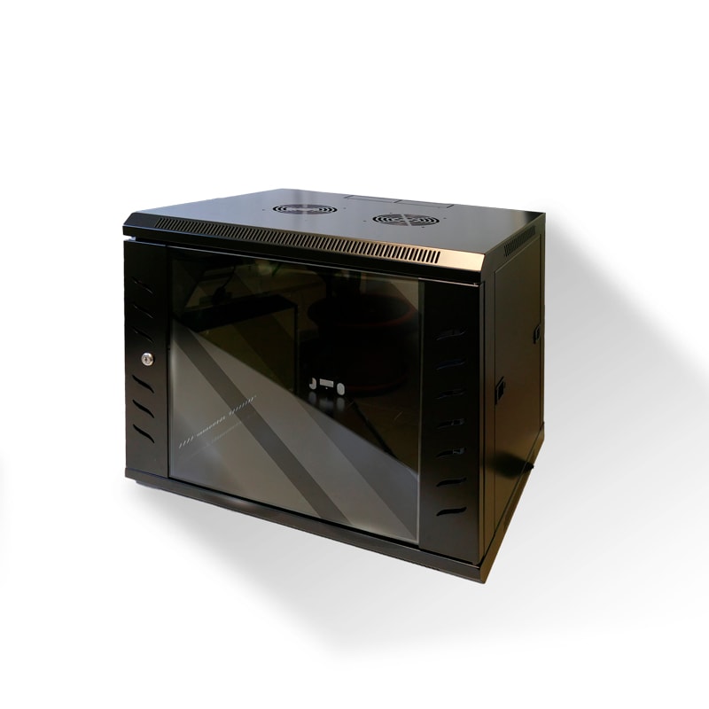 FTE MAXIMAL - ARMADIO RACK 19' 9U 570X450 RAL9004 RACK9U