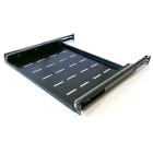 FTE MAXIMAL - RIPIANO ESTRAIBILE 19' 1U 440X350 RAL900 RIP1U-E