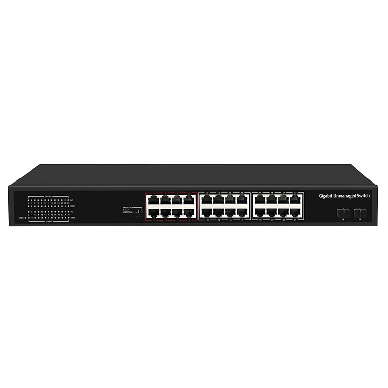 FTE MAXIMAL - SW24-2 SWITCH GIGABIT 24 X RJ45 + 2 SFP SW24-2