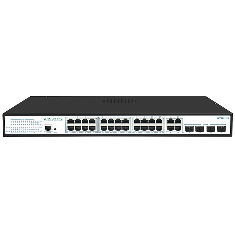 FTE MAXIMAL - SWPOE2444S SWITCH GIGABIT POE 24 PORTE SWPOE2444S