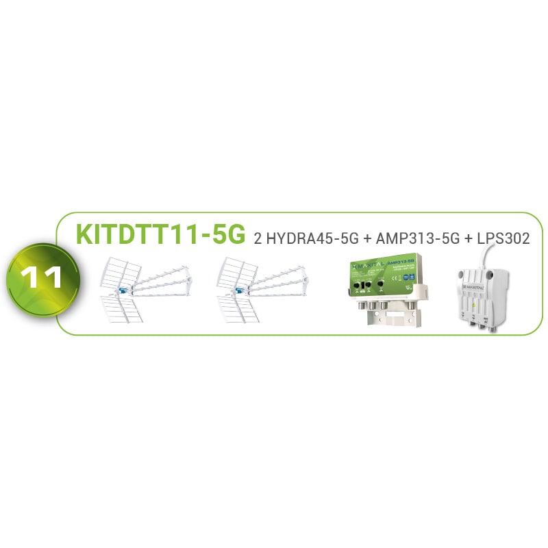 FTE MAXIMAL - KITDTT11-5G 2 HYDRA45-5G+AMP313-5G+LPS30 KITDTT11-5G