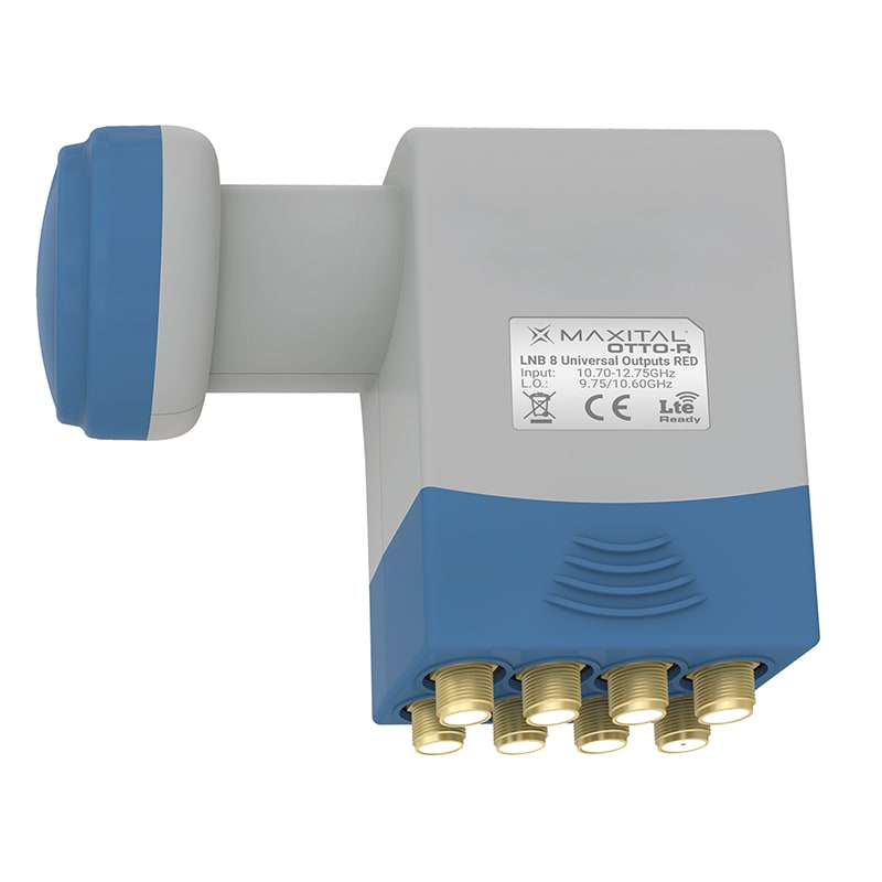 FTE MAXIMAL - OTTO-R LNB 8 USCITE UNIVERSALI RED OTTO-R