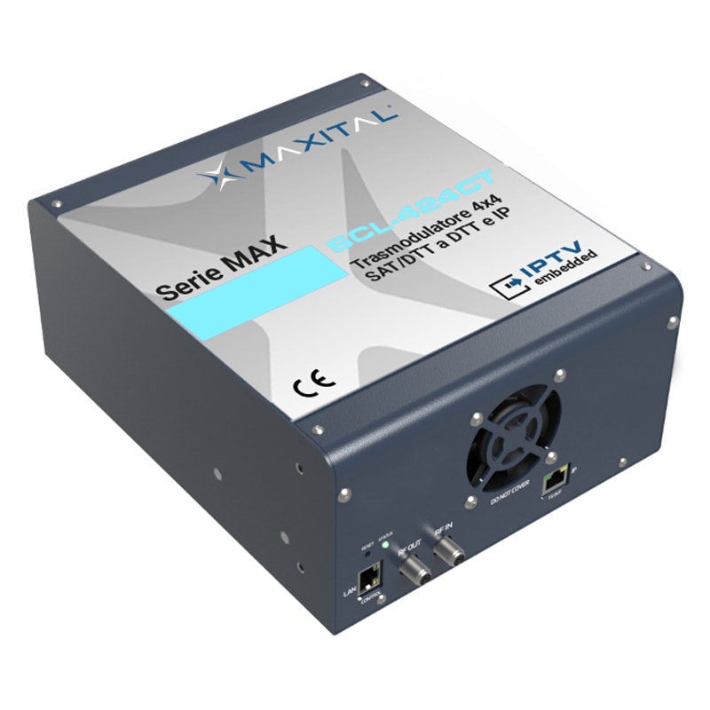 FTE MAXIMAL - SCL-424CT TRASMOD 4X4 4-CI DVB-S2/DVB-T+ SCL-424CT