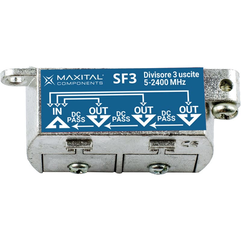 FTE MAXIMAL - SF3 DIVISORE PLUG IN 3 VIE 5/2400MHZ-CC SF3