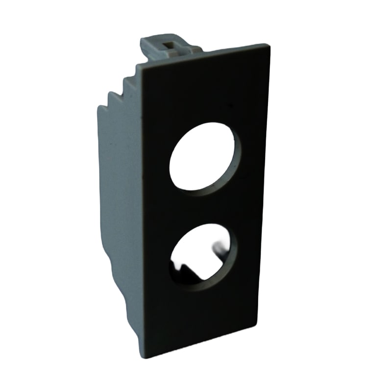 FTE MAXIMAL - A2LINEA-N ADATT. 2 FORI VIMAR LINEA NERO