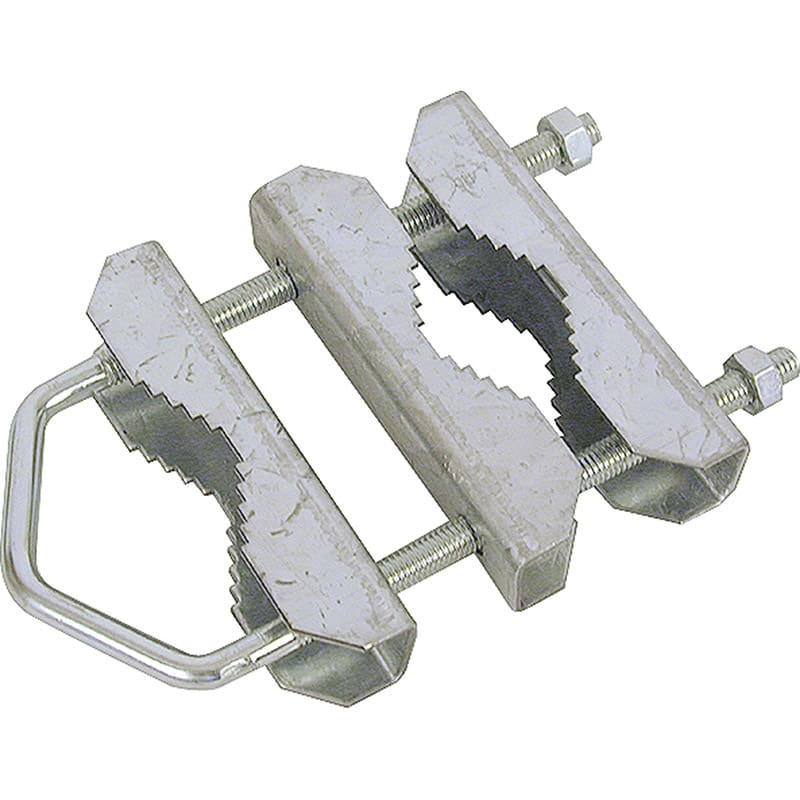 FTE MAXIMAL - BRD GANCIO DOPPIO PER PALI   28 60MM