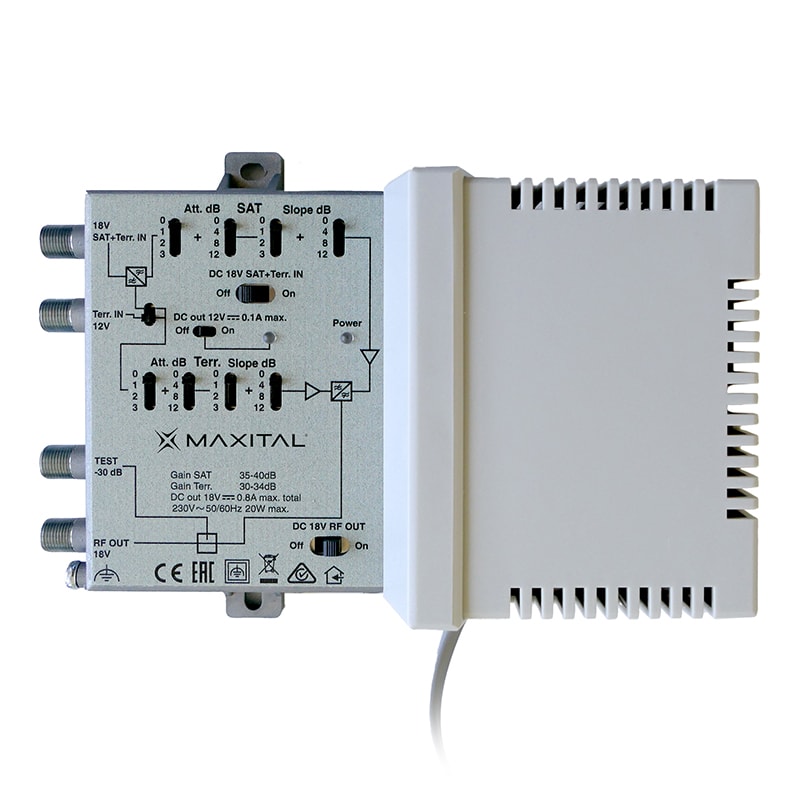 FTE MAXIMAL - HLA-ST AMP. LINEA SAT-TV 47-2400MHZ 40-3