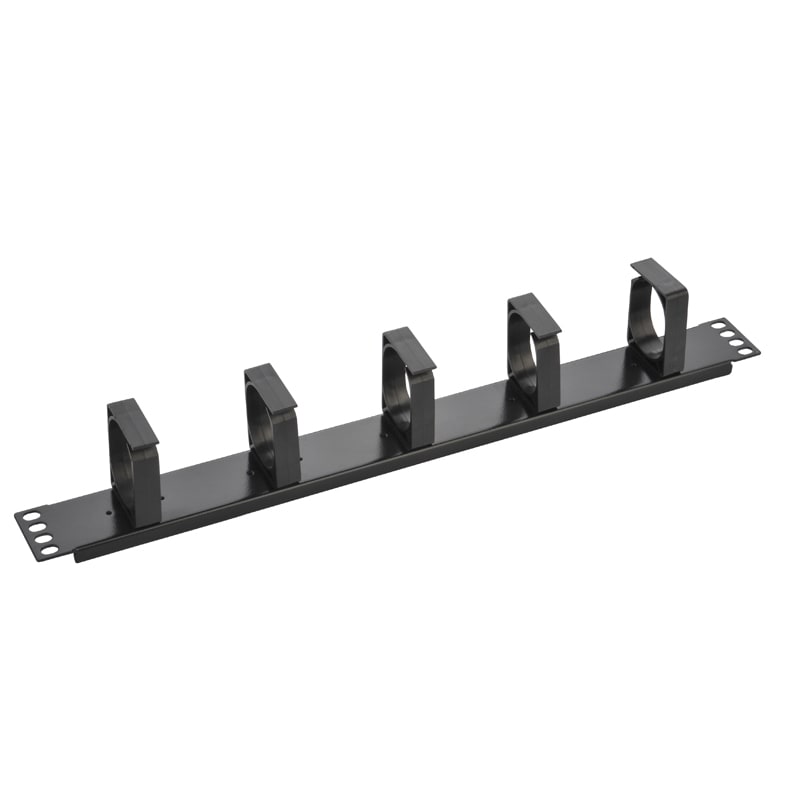 FTE MAXIMAL - PANNELLO PASSACAVI 19' 1U GANCI PLASTICA