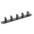FTE MAXIMAL - PANNELLO PASSACAVI 19' 1U GANCI PLASTICA