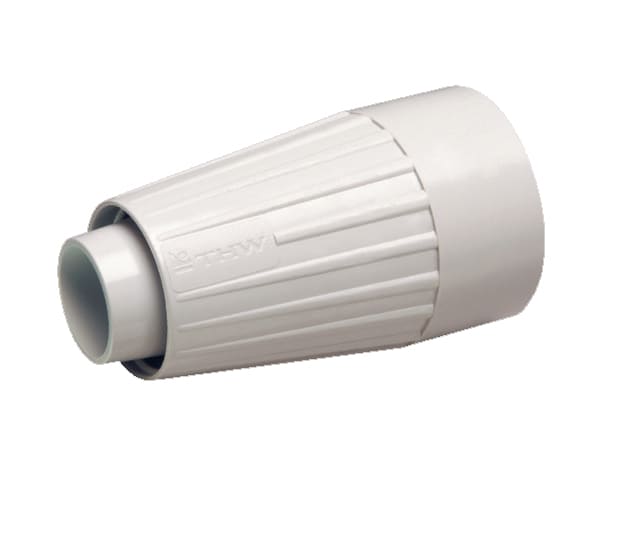 FULLTOP - RACC TUBO-GUAINA D16/12 IP67/65 GRIGIO