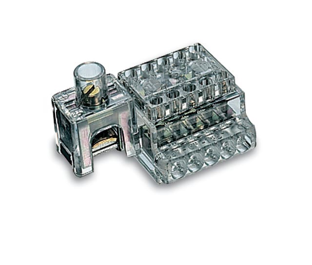 FULLTOP - MORSETTIERA UNIPOLARE 11 VIE 35MMQ DIN SZ35T-11DFT