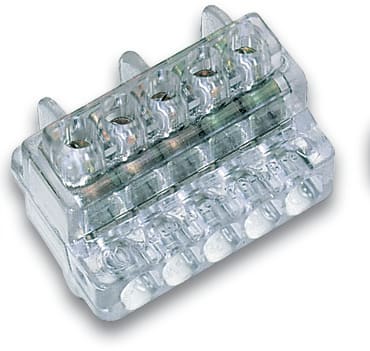FULLTOP - MORSETTIERA 1P 5VIE 1-6MMQ DIN