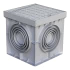 OLAN - POZZETTO C/COPERCHIO IN PP 20X20CM OL30301