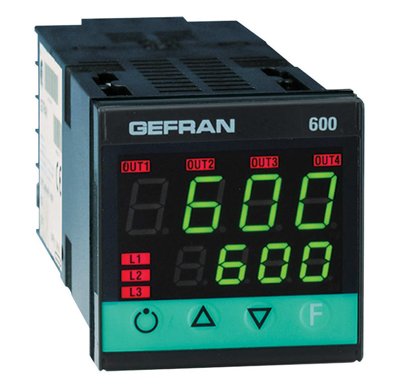 GEFRAN - Regolatore PID, 1/16 DIN