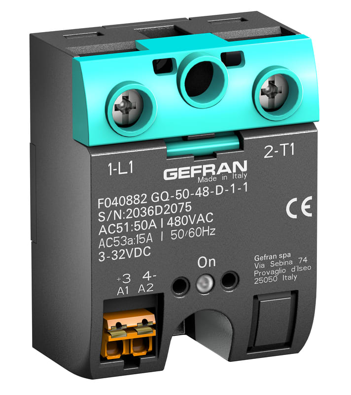 GEFRAN - Controllo di potenza - Rele statico monofase, fino a 90A