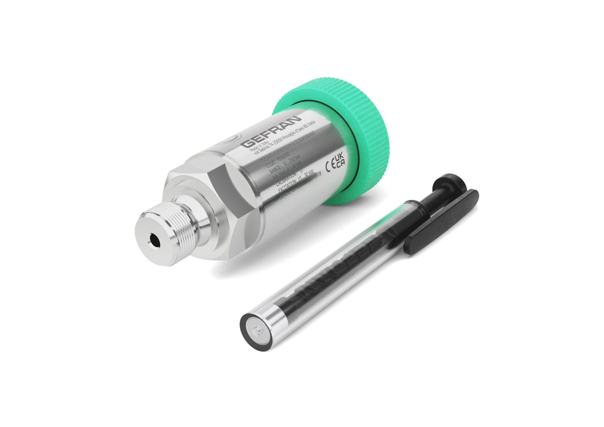 GEFRAN - Sensori di pressione industriali con autozero digitale, uscite Volt o mA TKDA-E-7-E-P10M-H-V 2130X000X00. F099068