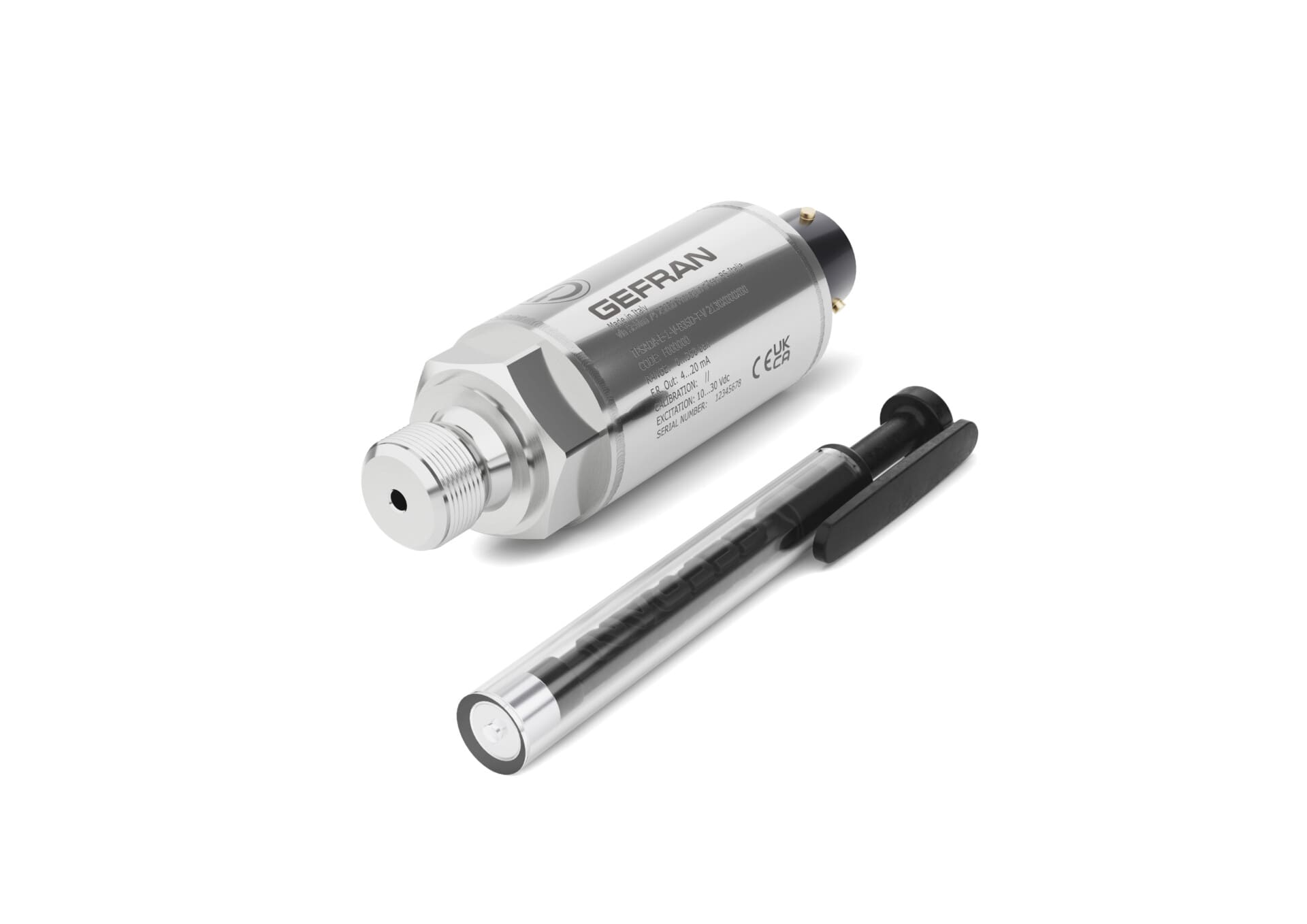 GEFRAN - Trasmettitori di pressione ad accuratezza elevata, uscite Volt o mA TPSADA-E-4-E-B35D-T-V 2130X000X00.