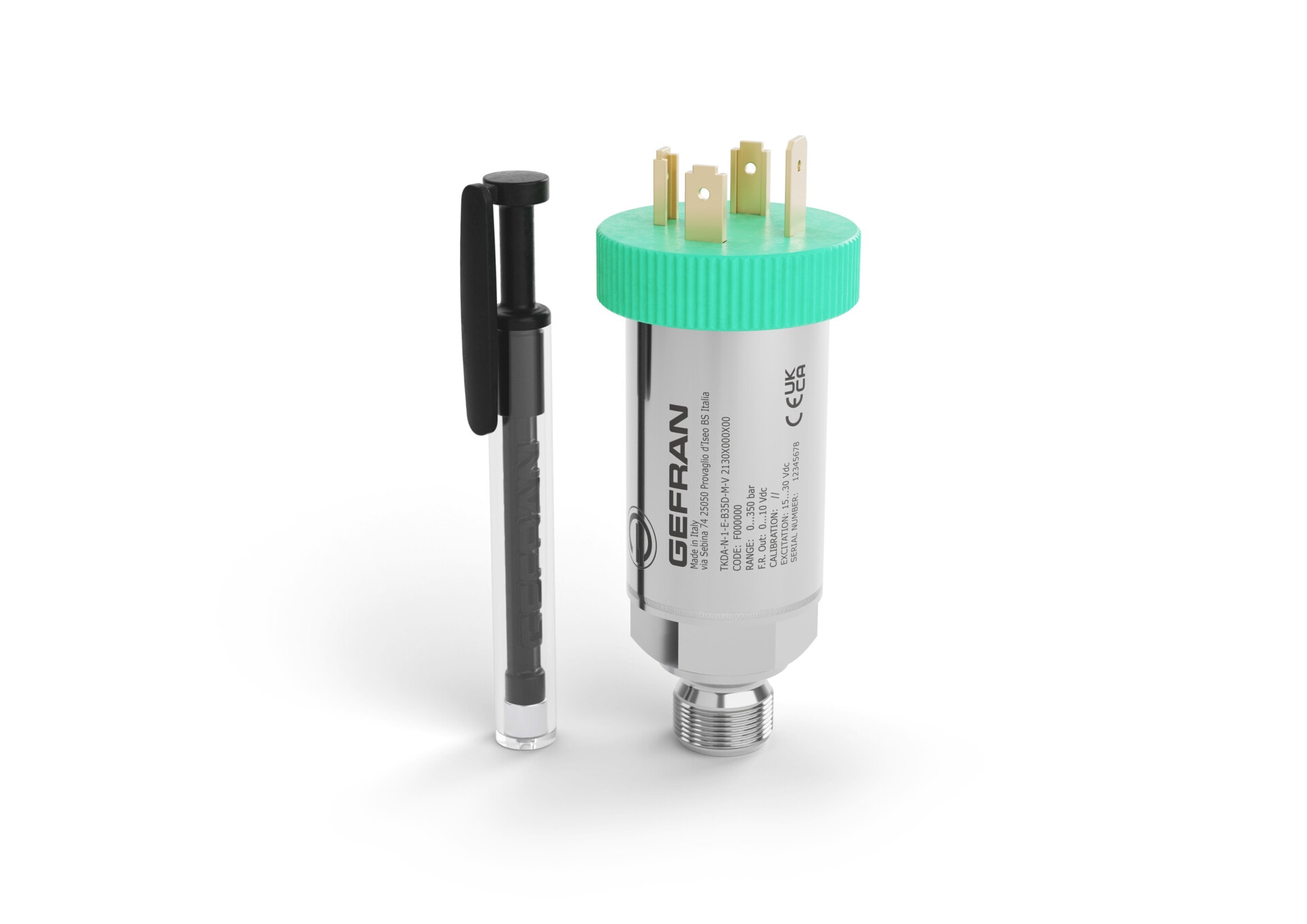 GEFRAN - Sensori di pressione industriali con autozero digitale, uscite Volt o mA TKDA E 1 E B01C H V 2130X000A00.