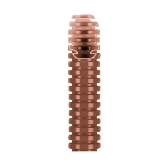 GEWISS - FK 15/25 MARRONE - TUBO PIEGHEVOLE MEDIO