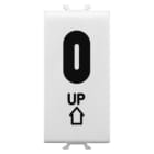 GEWISS - MODULO INTERRUTTORE TOUCH - 230V ac 50Hz - 1 MODULO - CHORUSMART