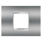 GEWISS - PLACCA LUX 2P CROMO