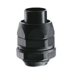 GEWISS - RACCORDO GIREVOLE DIRITTO CON PASSO PG - RDPG - IP54 - DIAMETRO GUAINA 12MM - PASSO 11 - NERO RAL 9005