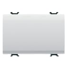 GEWISS - INTERRUTTORE UNIPOLARE 250V ac - 16AX - NEUTRO - 3 MODULI - BIANCO LUCIDO - CHORUSMART