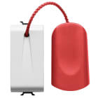 GEWISS - PULSANTE UNIPOLARE 250V ac - NA 16A - TIRANTE - 1 MODULO - BIANCO LUCIDO - ANTIBATTERICO - CHORUSMART