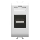 GEWISS - PRESA USB - 1 MODULO - BIANCO LUCIDO - CHORUSMART
