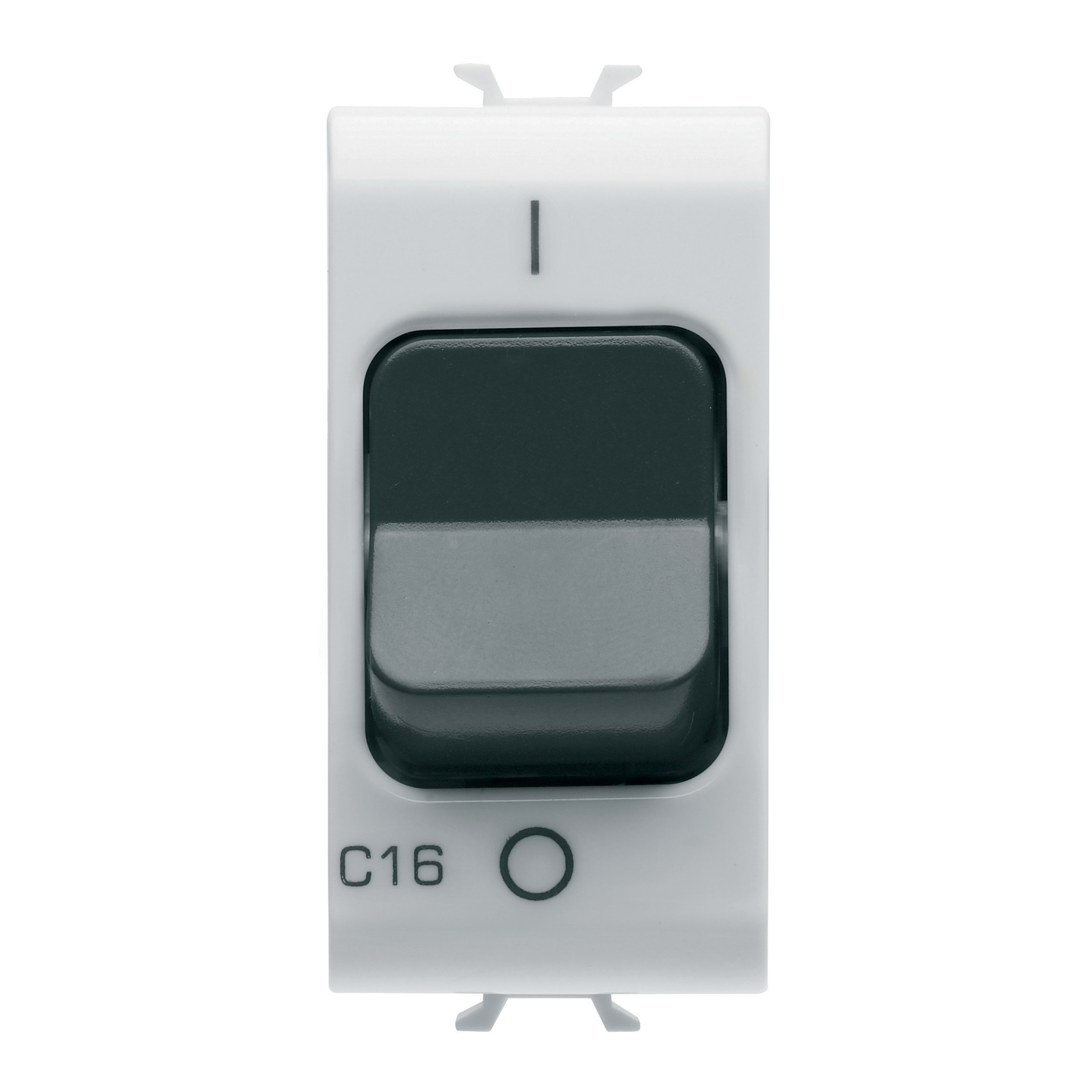 GEWISS - INTERRUTTORE AUTOMATICO MAGNETOTERMICO - CURVA C - 1P 16A 230Vac - 1 MODULO - BIANCO LUCIDO - CHORUSMART