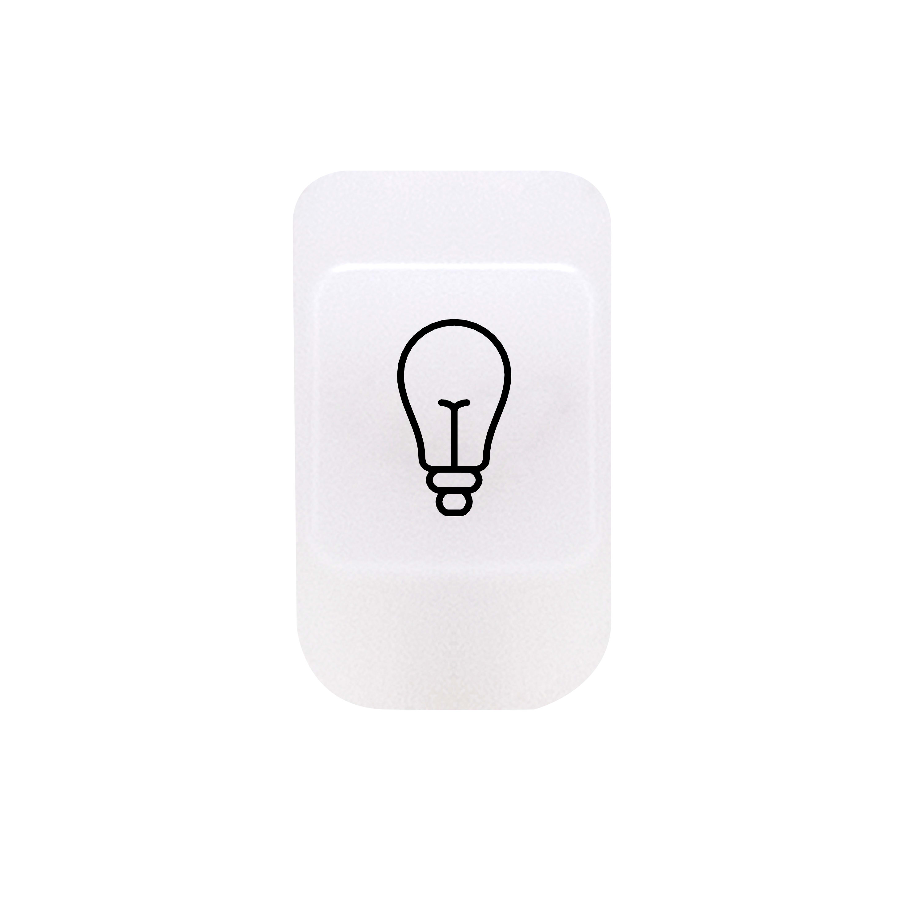 GEWISS - LENTE CON SIMBOLO ILLUMINABILE - LUCE