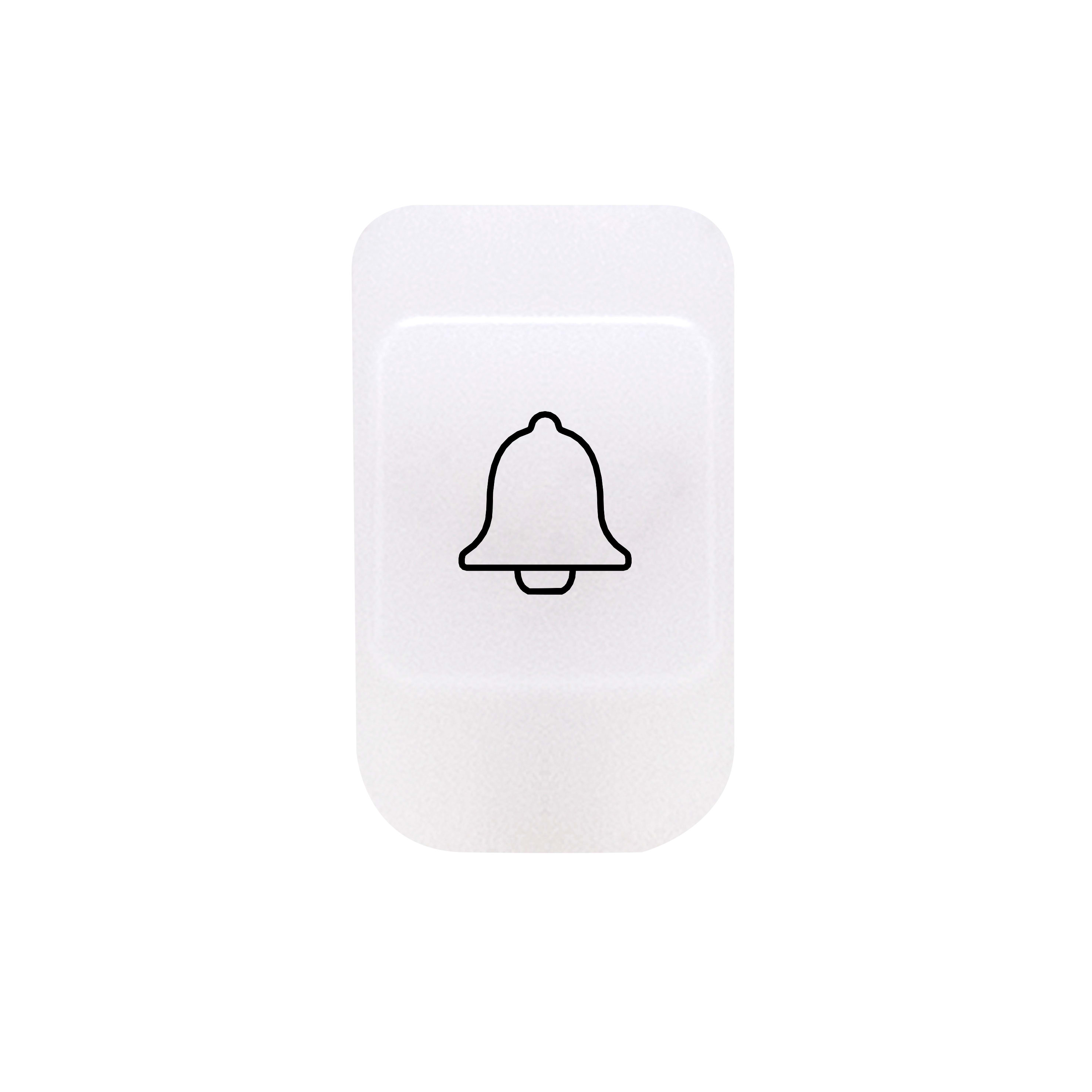 GEWISS - LENTE CON SIMBOLO ILLUMINABILE - CAMPANELLO