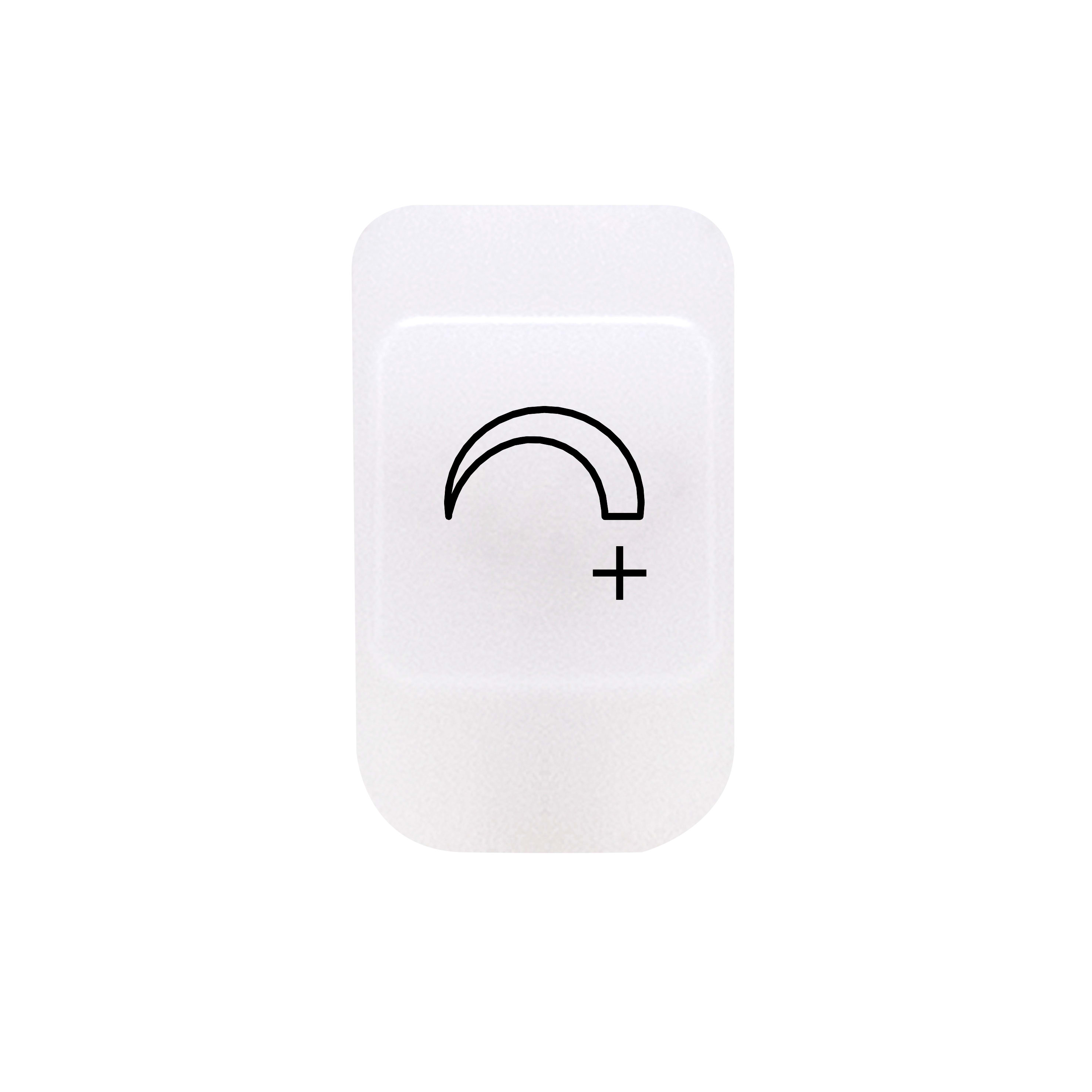 GEWISS - LENTE CON SIMBOLO ILLUMINABILE - DIMMER INCREMENTO