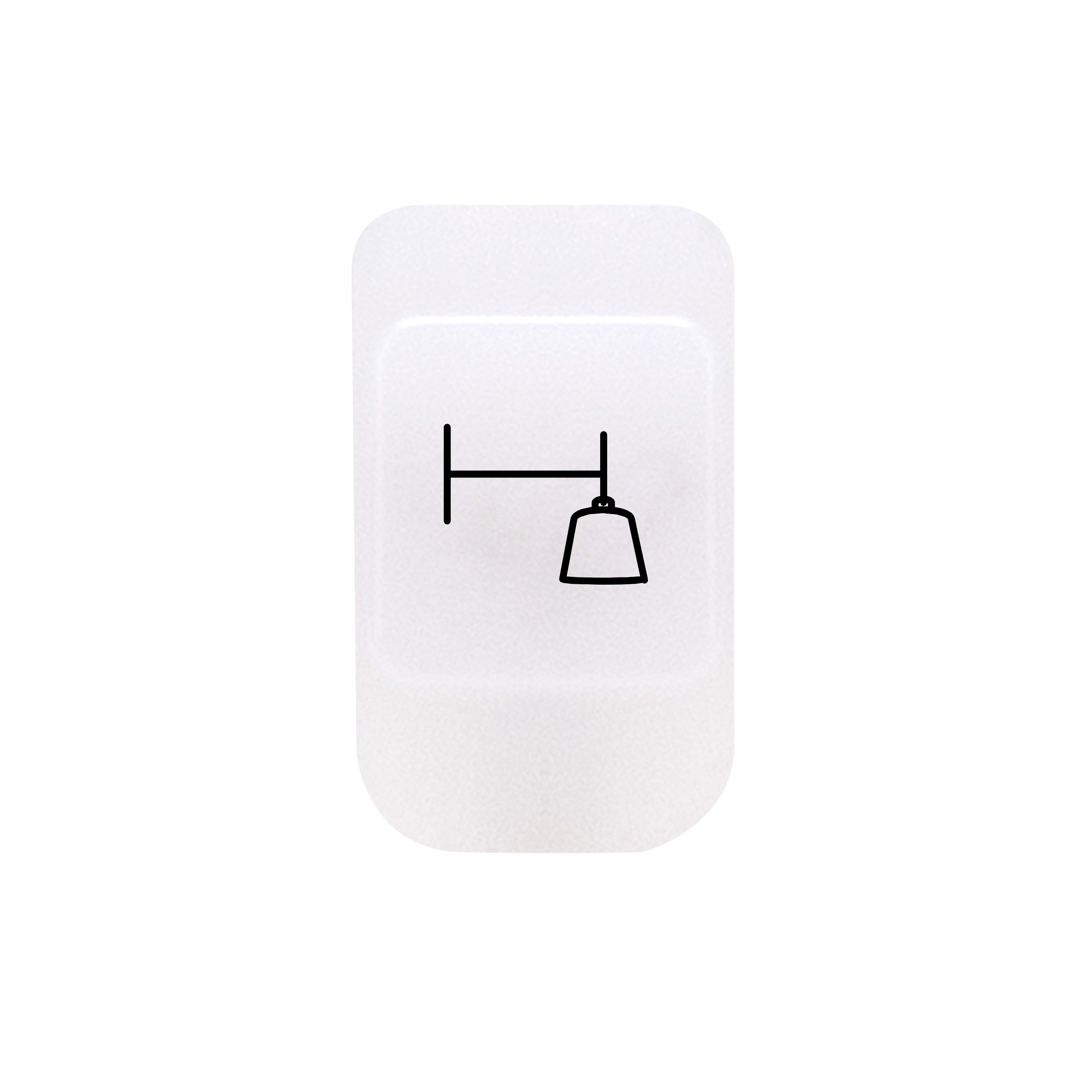GEWISS - LENTE CON SIMBOLO ILLUMINABILE - APPLIQUE