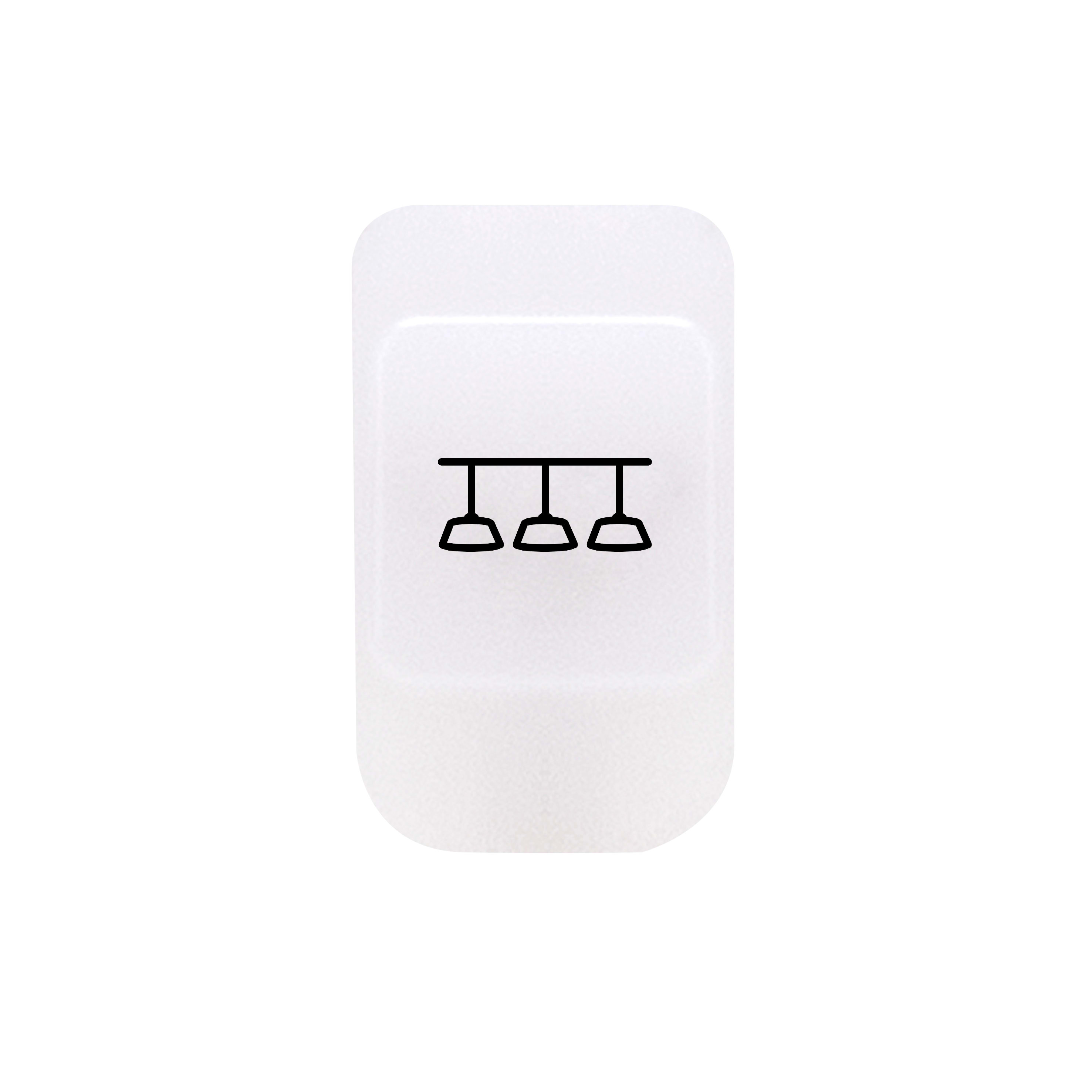 GEWISS - LENTE CON SIMBOLO ILLUMINABILE - LUCE CORRIDOIO