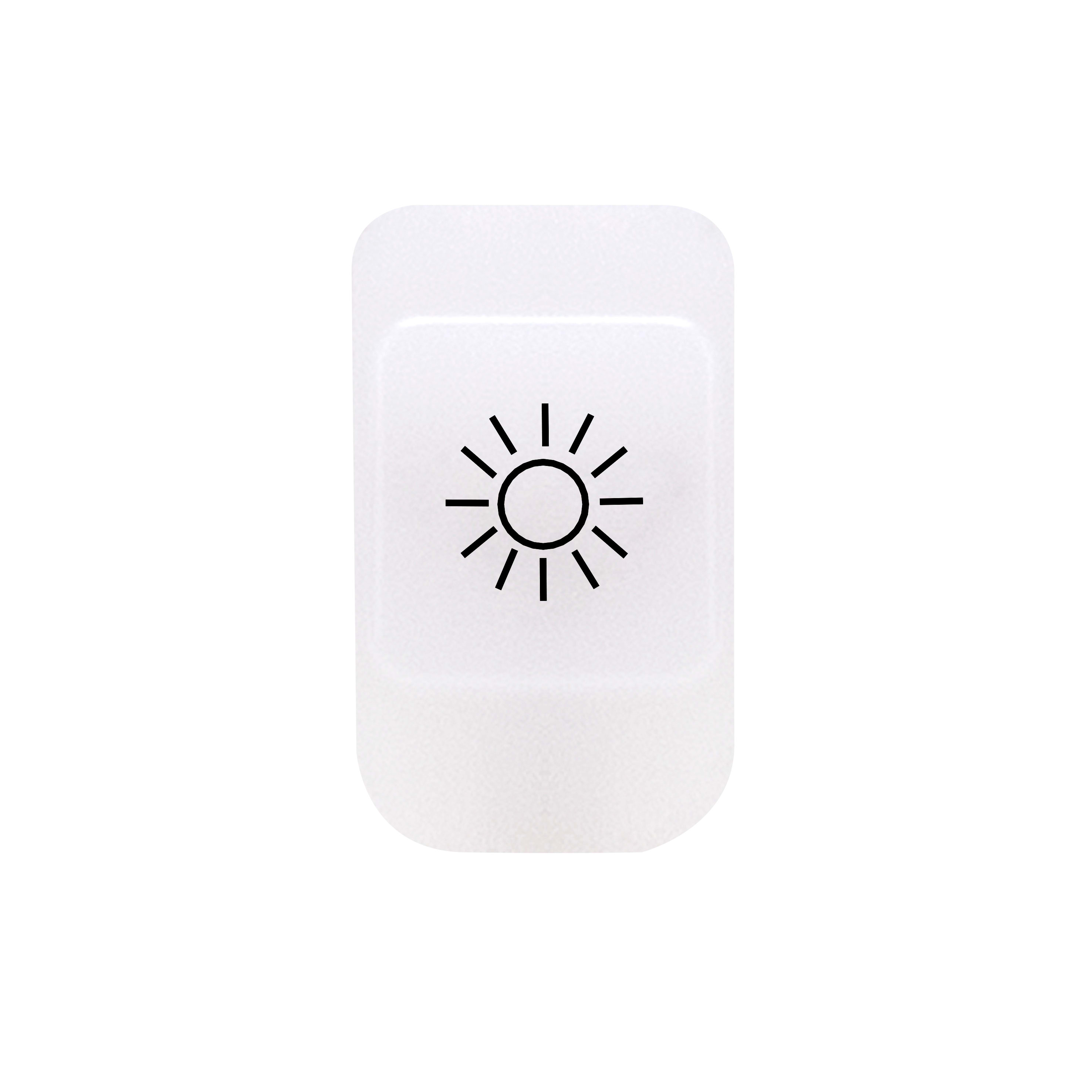 GEWISS - LENTE CON SIMBOLO ILLUMINABILE - BUONGIORNO
